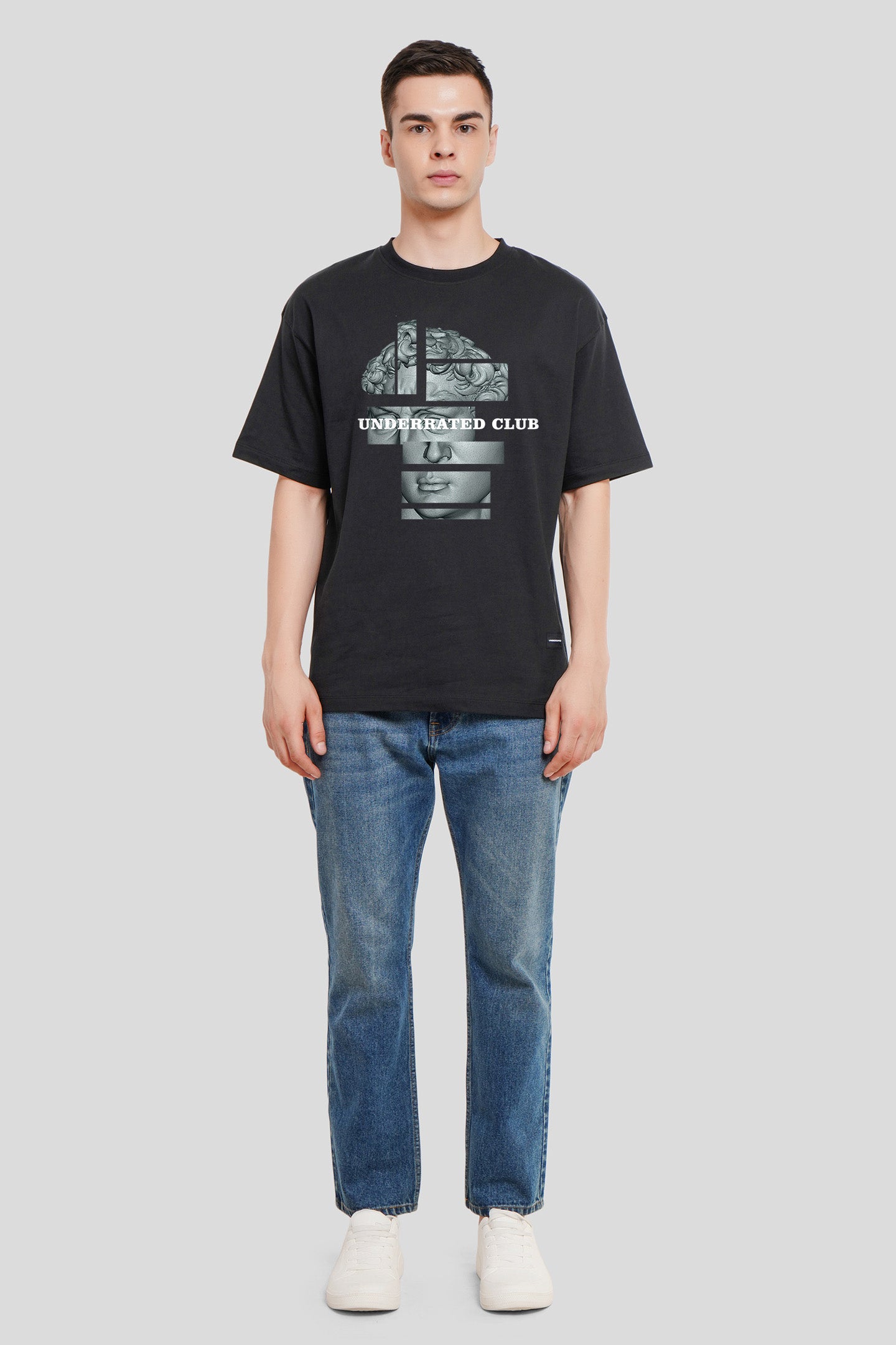 Eternity New Black Oversized Fit T-Shirt Men