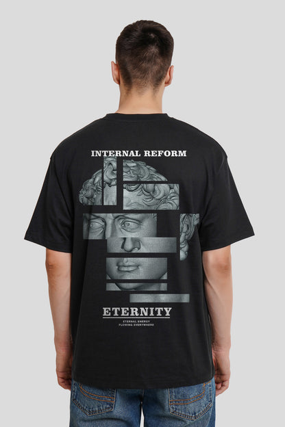 Eternity New Black Oversized Fit T-Shirt Men