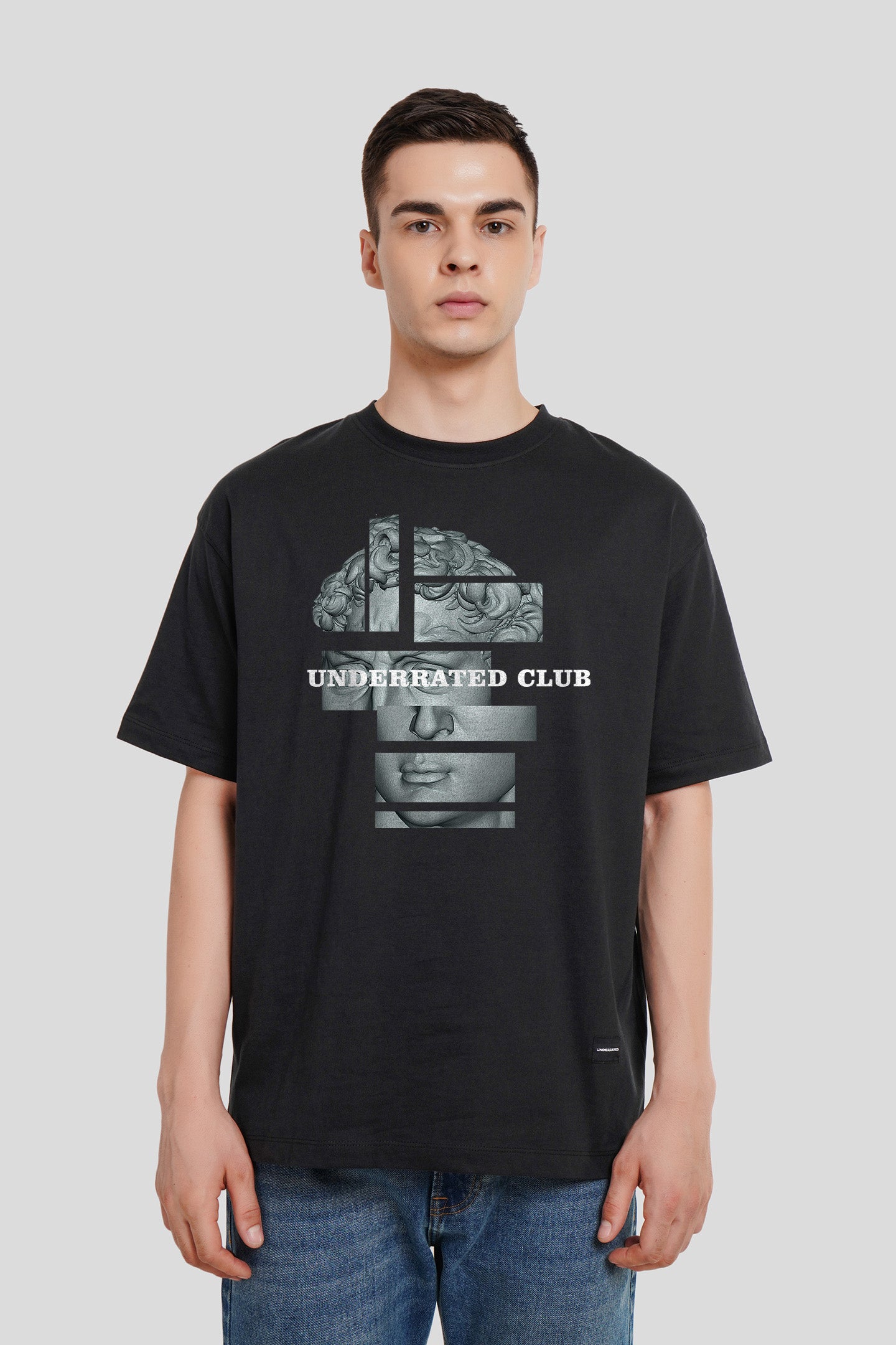 Eternity New Black Oversized Fit T-Shirt Men
