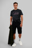 Road Undisclosed Black Regular Fit T-Shirt Men Pic 2