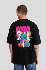 Ghost Paranoia Black Printed Baggy T-Shirt