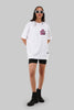 My Comfort Zone White Oversized Fit T-Shirt Women