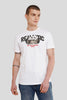 Realistic White Printed T-Shirt