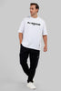 Porsche Turbo White Baggy Fit T-Shirt Men