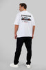 Porsche Turbo White Baggy Fit T-Shirt Men