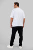 URC Logo White Baggy Fit T-Shirt Men