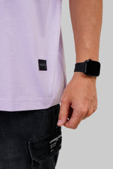 Shackles Of Death Lavender Baggy Fit T-Shirt Men Pic 3