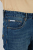 Blue Tinted Mid Rise Men's Straight Jeans Pic 6