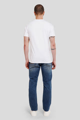 Adrenaline White Regular Fit t-shirt Men