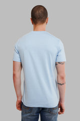 Wavves Powder Blue Printed T-Shirt