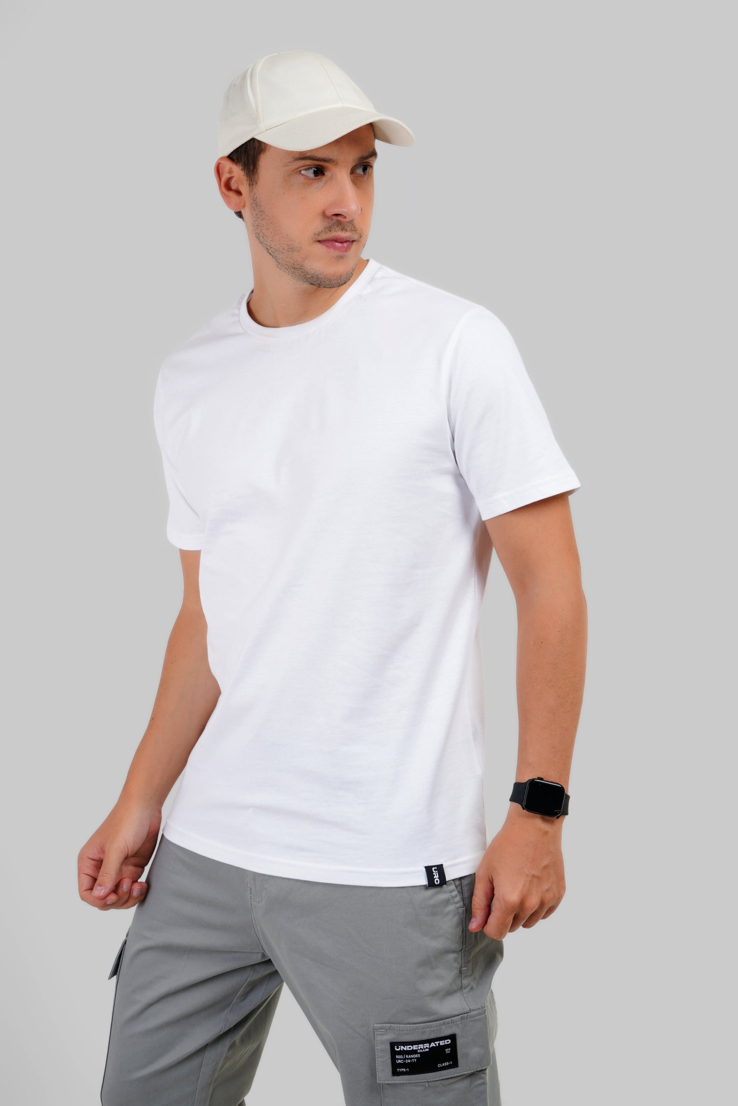Pack of 3 Regular T-shirts - Lilac/Green/White