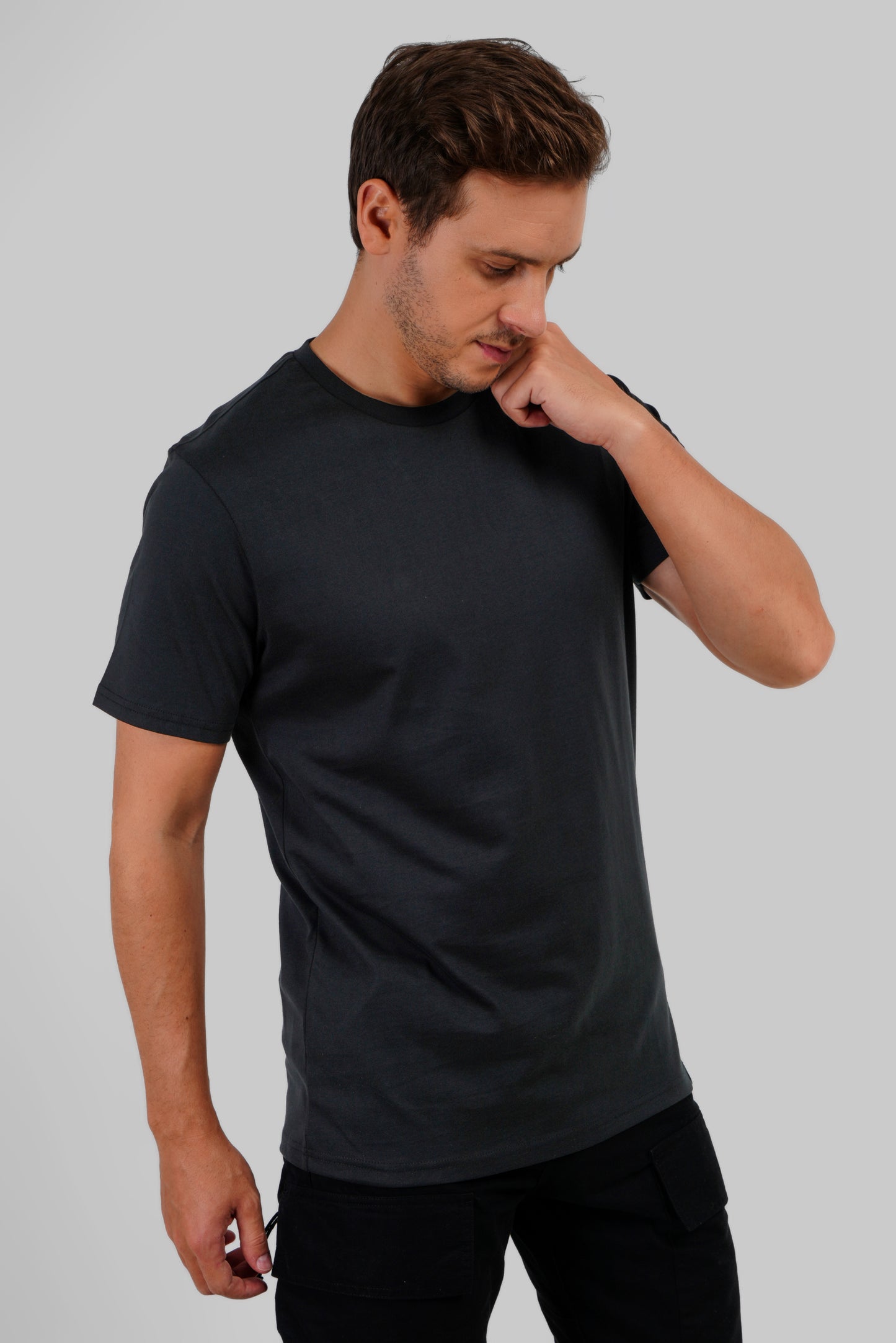 Pack of 4 Regular T-shirts - Lilac/Blue/Navy/Black