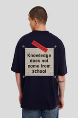 Spoiled Navy Blue Baggy Fit T-Shirt Men