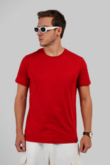 Pack of 4 Regular T-shirts - Black/ White/Navy/Red