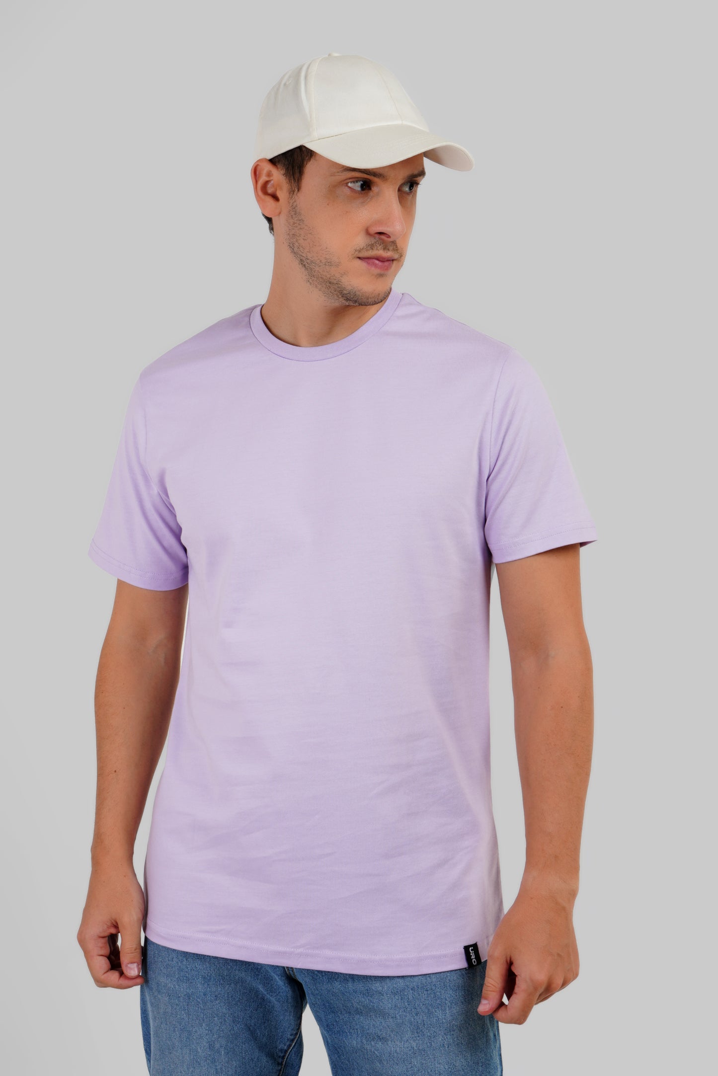 Pack of 3 Regular T-shirts - Lilac/Green/White
