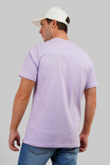 Devnagri M/F Lavender Oversized T-shirt Men