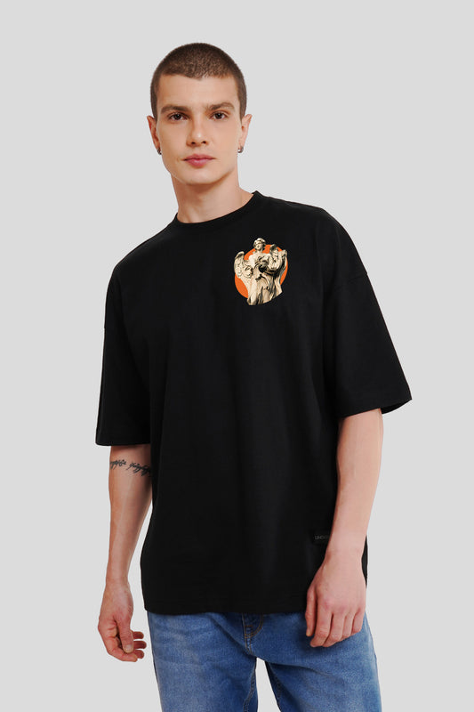 Pray For The Real Black Printed T-Shirt