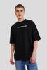 Underrated Hustle Black Printed T-Shirt