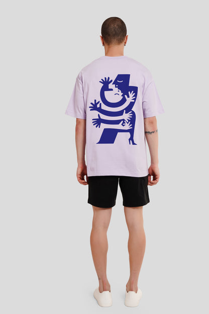 The Complexity Of Simplicity Lilac Printed T-Shirt