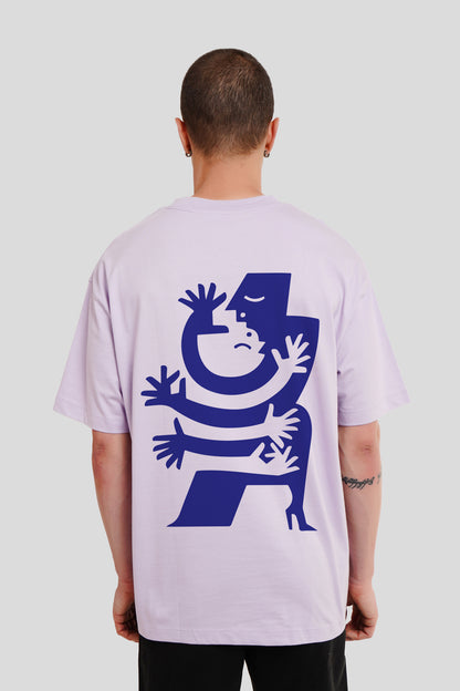 The Complexity Of Simplicity Lilac Printed T-Shirt