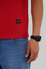 Kadak Chai Red Oversized Fit T-Shirt Men Pic 4