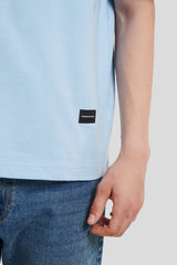Blink Sky Blue Oversized T-shirt Men