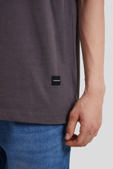 Only Drip Dark Grey Printed T-Shirt