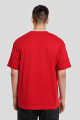 Your Opinion Red Oversized T-shirt Men