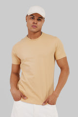 Pack of 4 Regular T-shirts - Red/Blue/Beige/Green