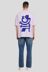 The Complexity Of Simplicity Lilac Printed T-Shirt