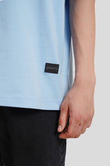 Eternity New Powder Blue Baggy Fit T-Shirt Men