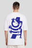 The Complexity Of Simplicity White Printed T-Shirt Men Baggy Fit