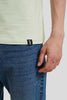 Green Vibes Only Pastel Green Regular Fit T-Shirt Men