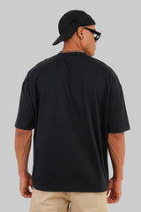 Toxic Black Baggy Fit T-Shirt Men