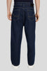Dark Blue Mid Rise Men's Baggy Jeans Pic 3