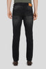 Black Mid Rise Men's Slim Fit Jeans Pic 3