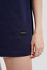Palm Navy Blue Oversized Fit T-Shirt Women