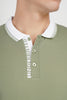 Men's Polo Neck T-shirt Combo - Pack of 2 Underrated Essentials - Black and Green Pic 3