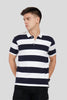 Pack of 3 - Striped Polo Neck T-shirt Combo for Men Pic 4