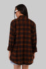 Brown Check Overshirt