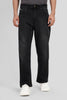 Black High Rise Men's Bootcut Jeans Pic 1