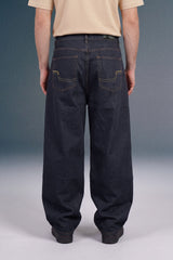 Vintage Dark Blue Men's Baggy Jeans