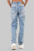 Light Blue Mid Rise Straight Women Jeans Pic 3