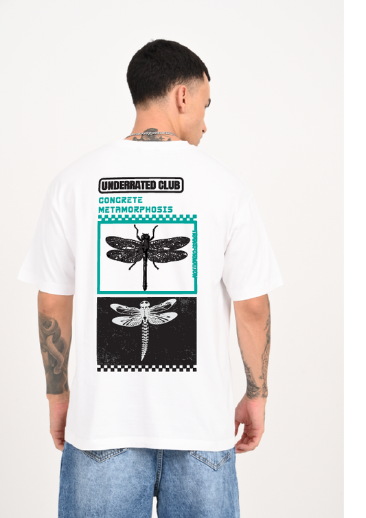 Metamorphosis White Oversized T-shirt