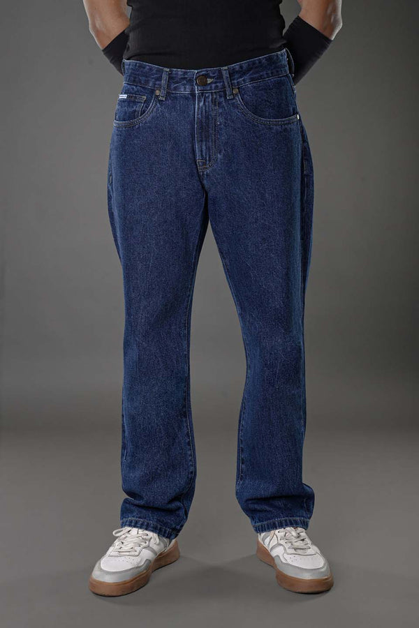 Indigo Baggy Jeans for Men
