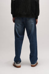 Denim Blue Men's Baggy Jeans