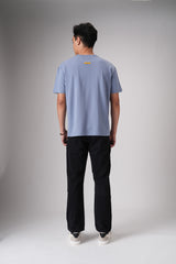 Deep Black Men's Baggy Jeans