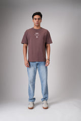 Light Blue Men's Semi-Distressed Straight Jeans