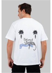 The Untamed White Oversized T-shirt