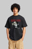 Young Money Black Oversized Fit T-Shirt Men Pic 1